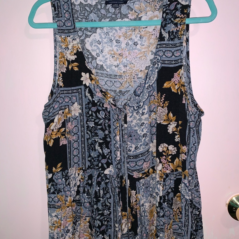 Peplum tank top